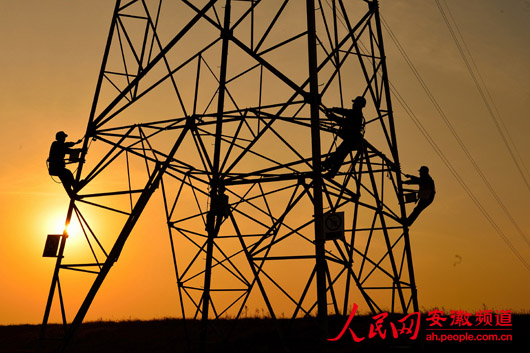 安徽天长市供电公司:加强冬季电网巡视检修