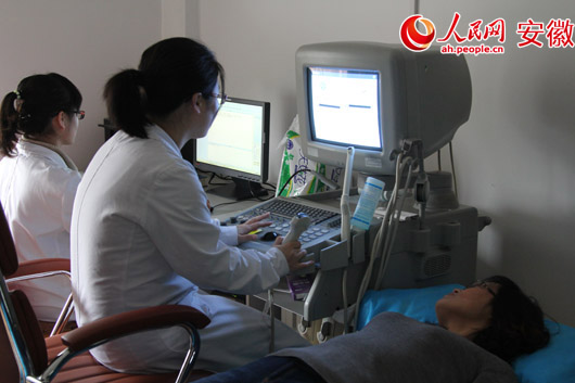 安徽省肿瘤医院关注女性健康 开展两癌筛查