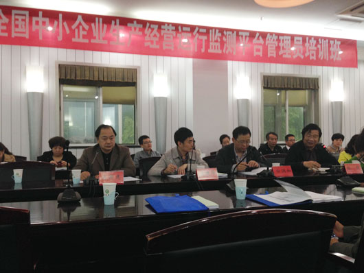 安徽省中小企业服务中心参加全国中小企业生产