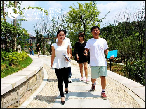 韩国旅行社到天悦湾考察养生旅游