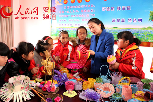 合肥市瑶海区螺岗小学组织开展感悟中国年活动