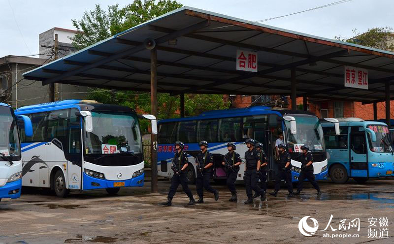 安徽宿松启动高等级防控 守护中高考平安(组图