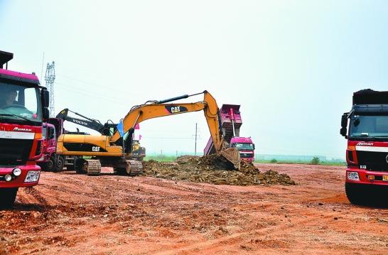北沿江公路安庆宿松段工程正式开工建设(图)