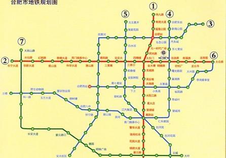 合肥地铁3号线第二批站点即将集中开工