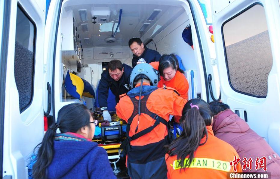 海岛1岁儿童高烧抽搐北海救助飞行队紧急救助