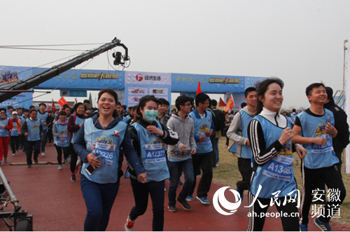 安徽经视举行全民健身长跑公益活动