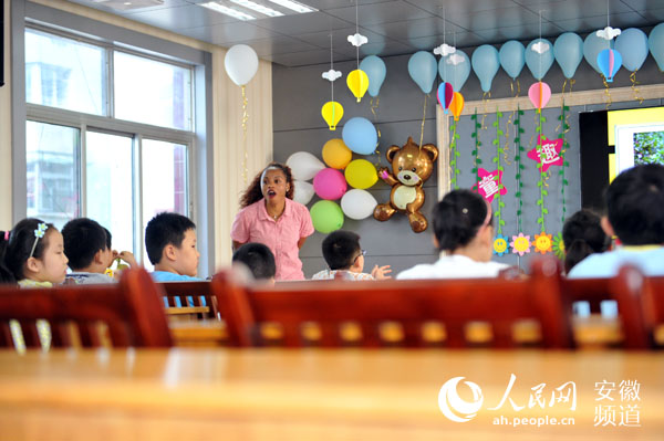合肥瑶海:社区暑期小课堂 倡导童趣 童阅 童分