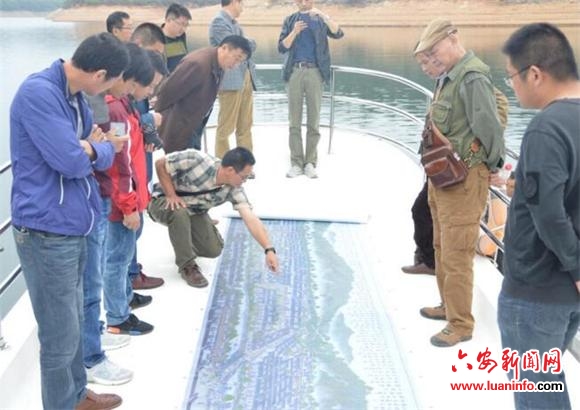 六安市文博系统齐聚金寨调研响洪甸水下考古项