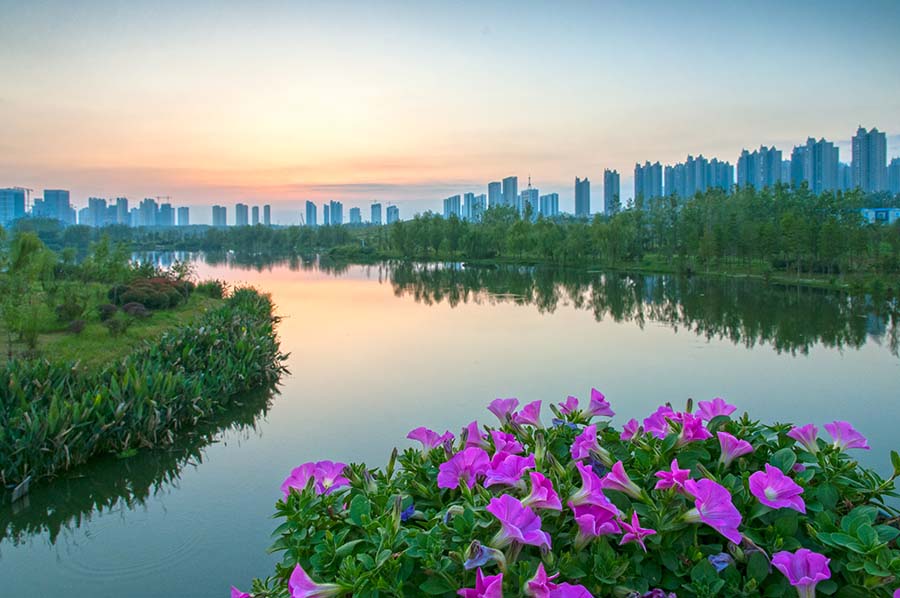 合肥美景——美丽塘西河