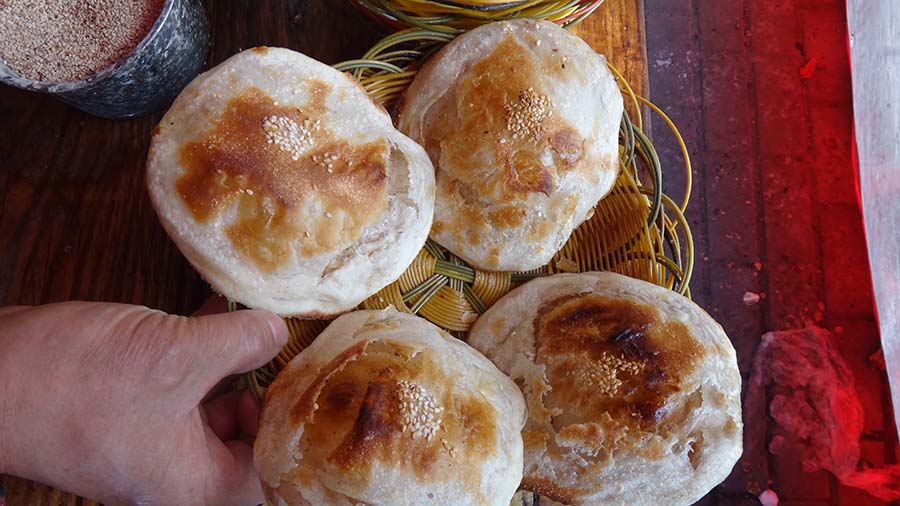 固镇美食湖沟烧饼