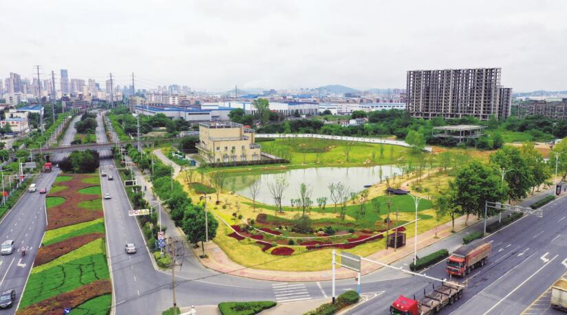 马鞍山市雨山区与绿结缘打造长江边的城市客厅