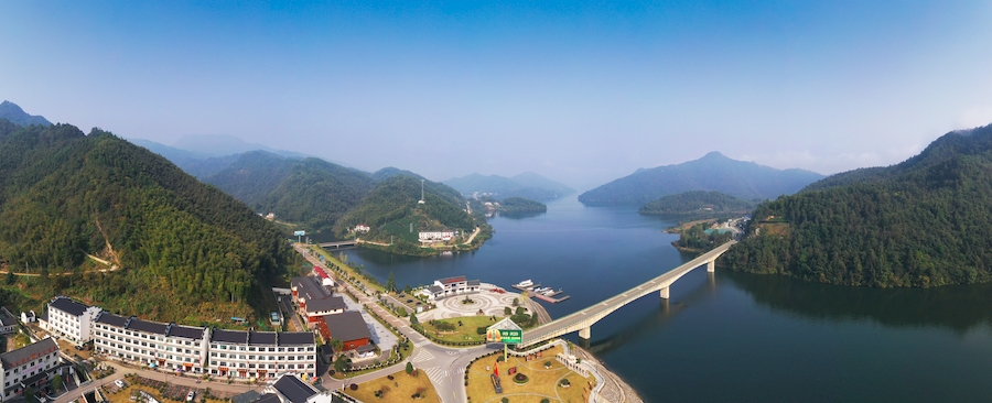 大別山綠色旅游通道。六安市委宣傳部供圖