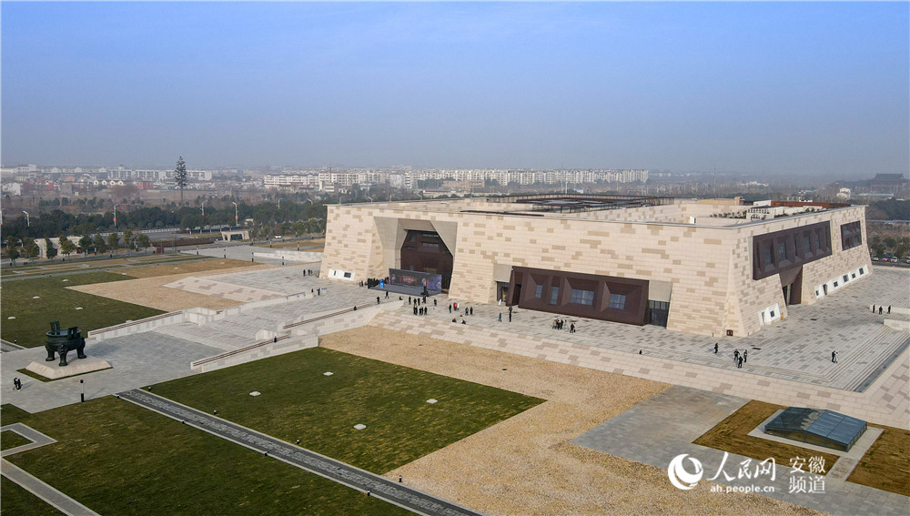 安徽楚文化博物館迎來試運行。人民網 王銳攝