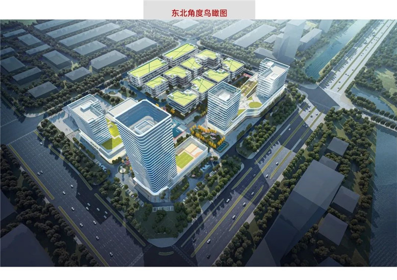 合肥药谷科创产业园效果图