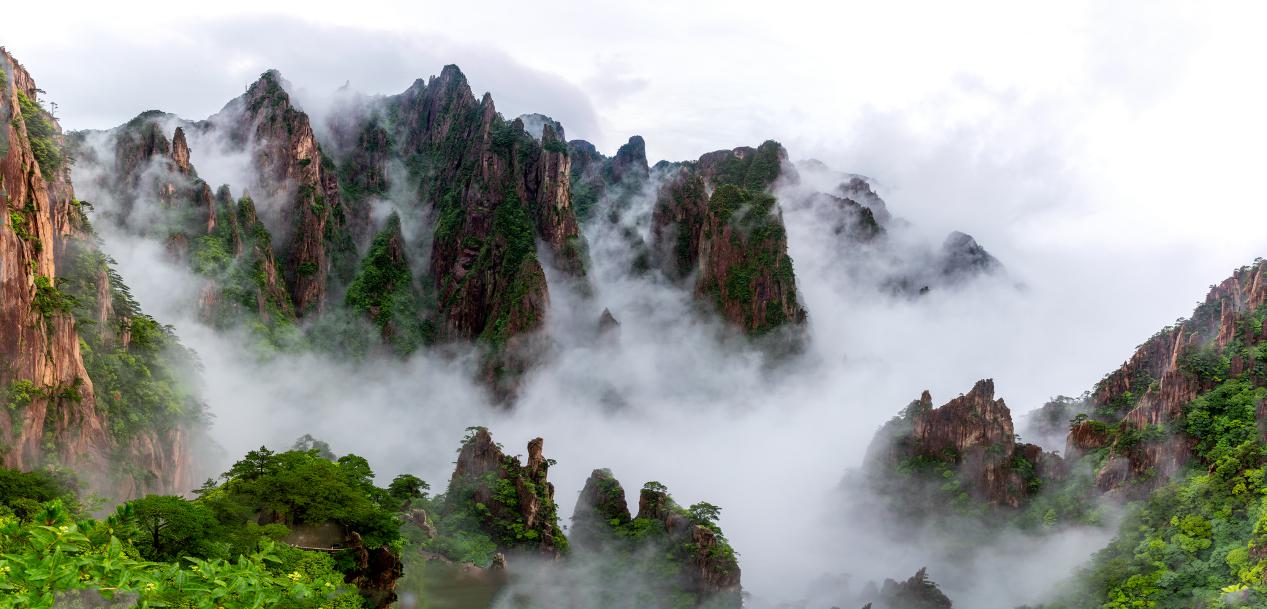 黄山风光。许云凤摄