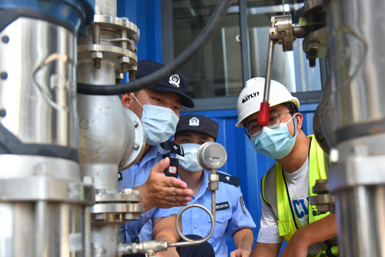 夏日走访检查不间断。卫学超摄