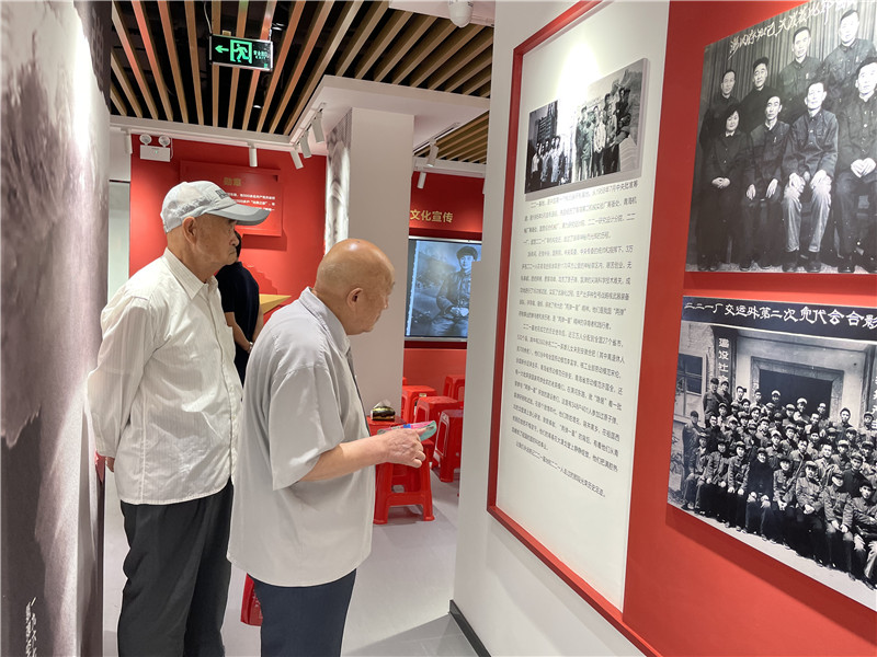 红色口述史馆。蜀山区委宣传部供图