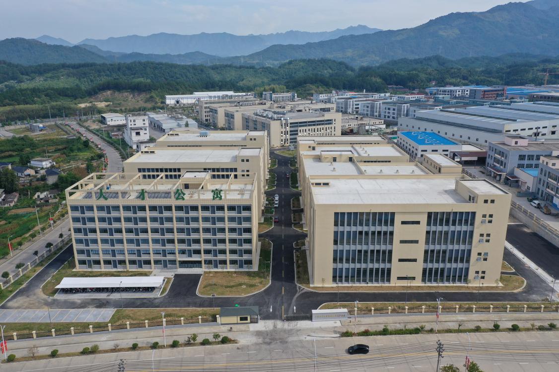 旌德经开区一角。旌德县委宣传部供图