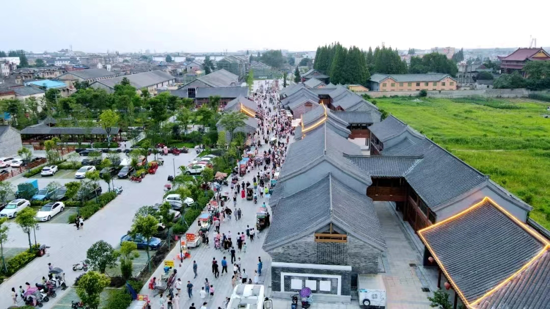 寿县报恩寺街区.寿县文旅局供图扩大优质文化产品供给.