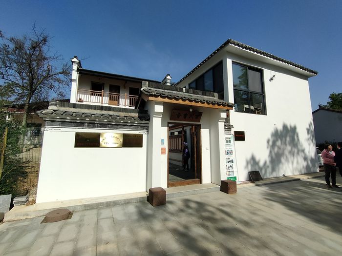 坐落在嬉子湖鎮的省級非遺項目——裁襟勵子展館。趙玲玲供圖