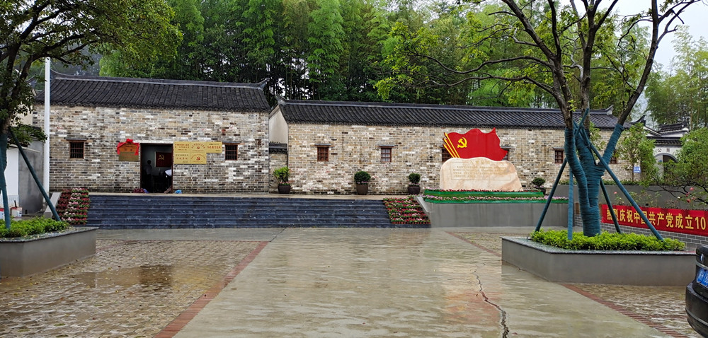 中共桐怀潜中心县委第一次代表会议旧址。桐城市委宣传部供图