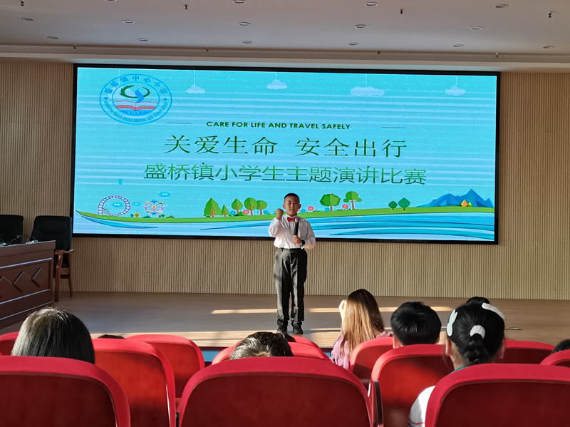 演讲比赛现场。庐江县委宣传部供图