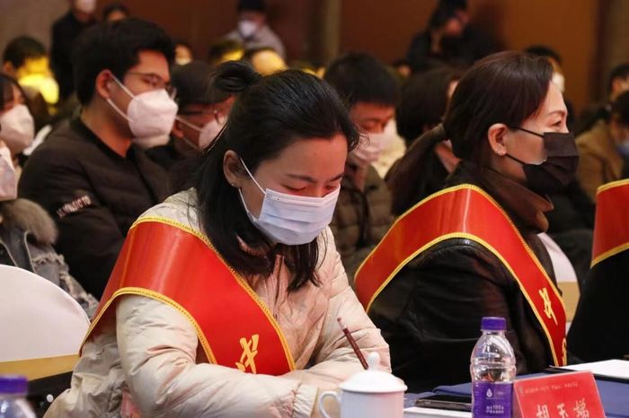 宣州区“中国好人”在新书发布会现场。宣州区委宣传部供图
