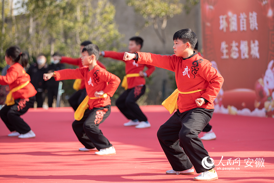牛门洪拳。人民网 陈若天摄