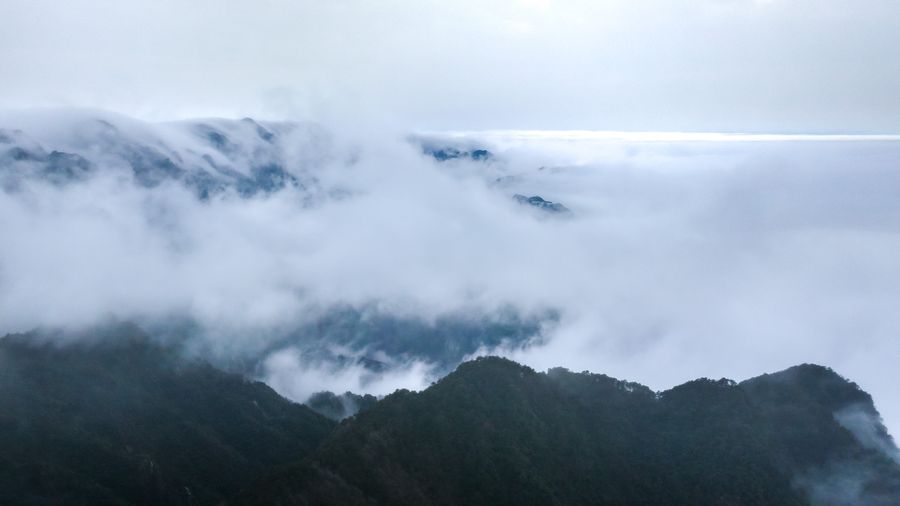 九华山：山峦叠嶂千峰里，云烟深处雾茫茫【2】