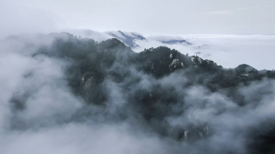 九华山：山峦叠嶂千峰里，云烟深处雾茫茫【4】