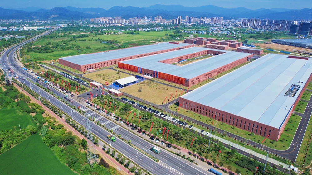 桐城國軒新能源有限公司廠區外景。桐城市委宣傳部供圖