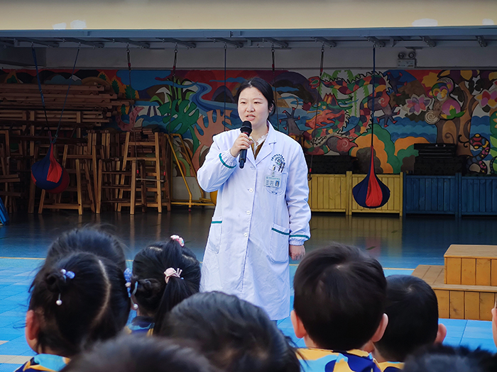 健康教育宣講。安幼教育集團