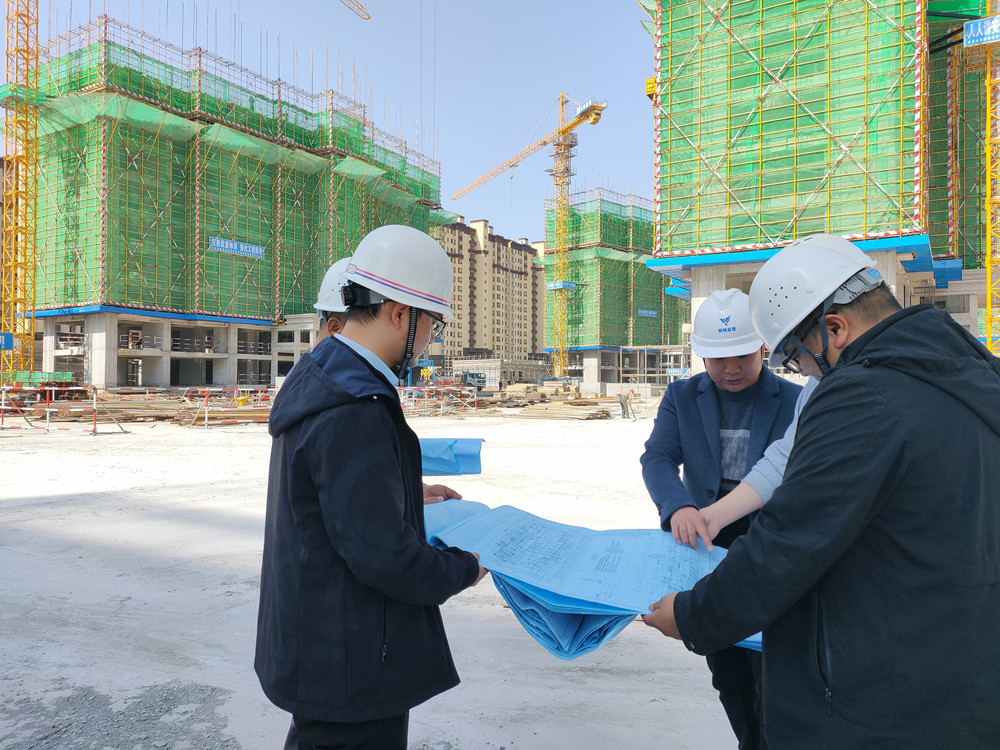 重点工程项目建设现场。
