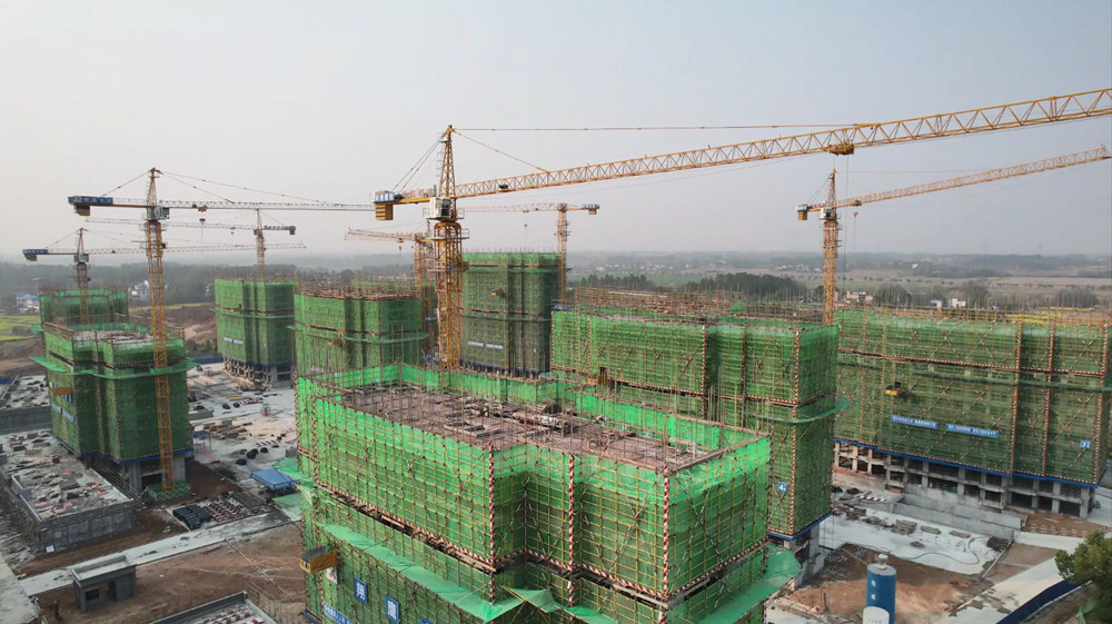 重点工程项目建设现场。