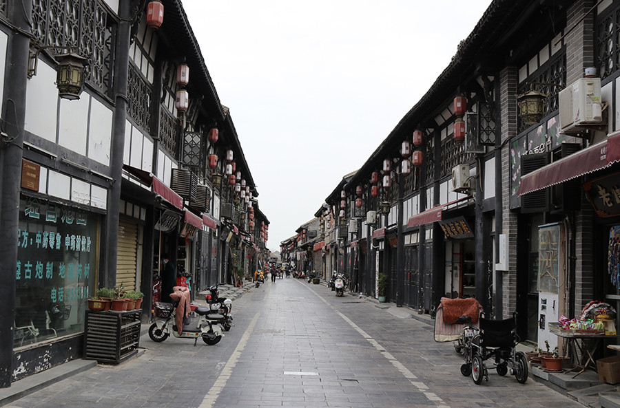 亳州北关历史街区一隅。人民网 高飞跃摄