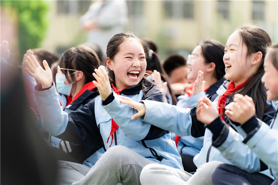 合肥市芙蓉小学举办毕业班团建活动。芙蓉小学供图