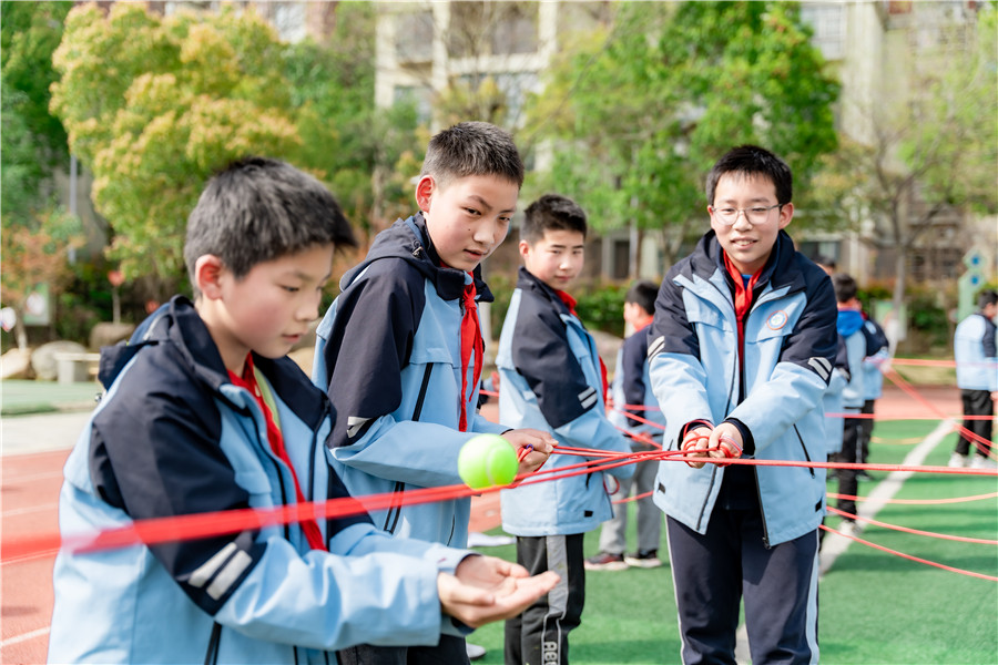 合肥市芙蓉小学举办毕业班团建活动。芙蓉小学供图