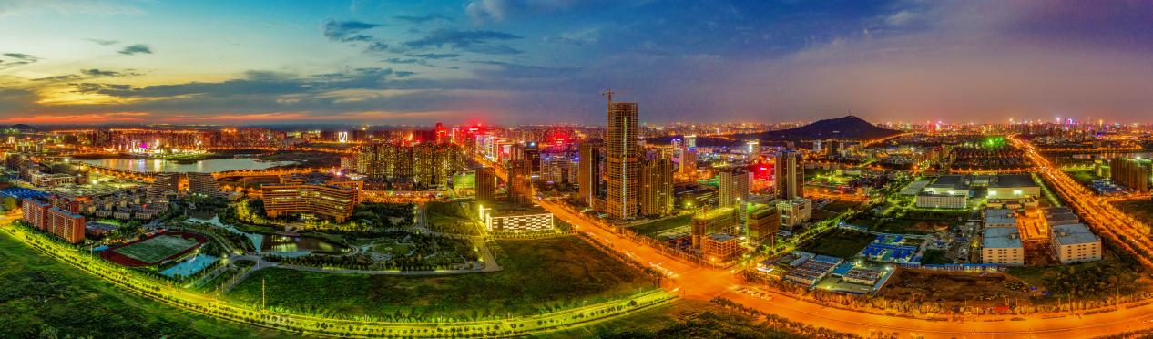合肥高新區創新產業園夜景。合肥高新區供圖