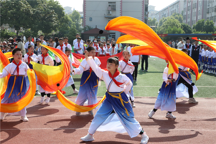合肥市芙蓉小学第十七届运动会。胡萍萍供图
