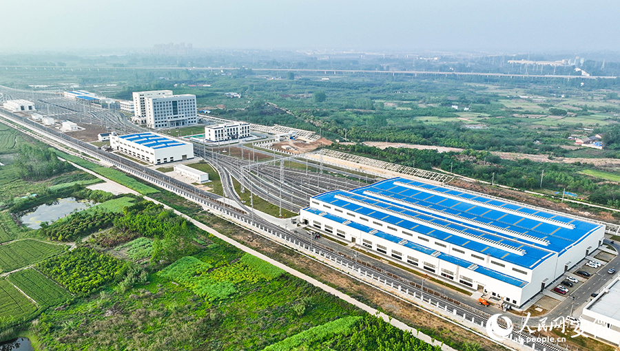 作为全国首条跨省城际铁路，滁宁城际铁路是长三角交通一体化的标志性工程。人民网记者 陶涛摄