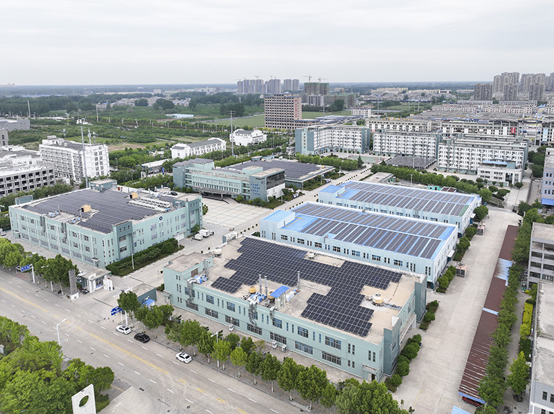 航拍谯城经开区。谯城区委宣传部供图