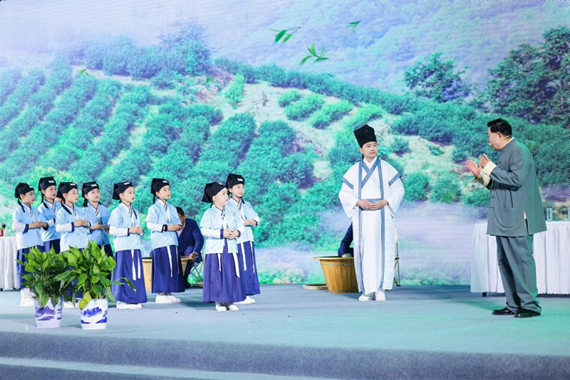 情景劇表演。茶博會組委會供圖