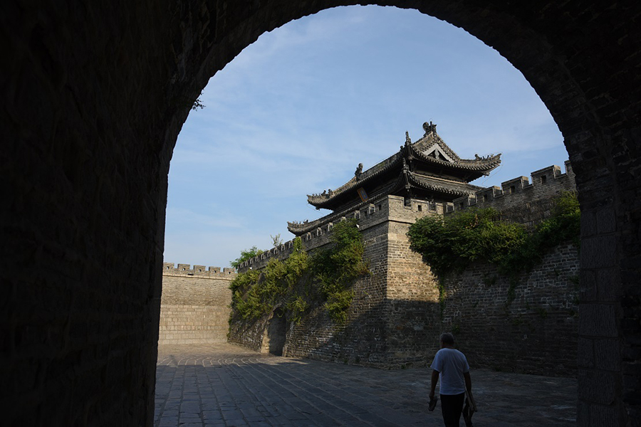 建于北宋熙宁年间的寿县古城墙。顾海涛摄
