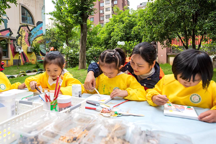繁昌区落实安心托幼暖民心行动。繁昌区教育局供图