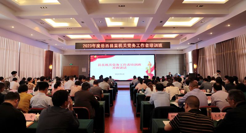 培训现场。岳西县委宣传部供图