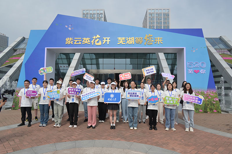 紫雲英花開，蕪湖等您來。蕪湖市委宣傳部供圖