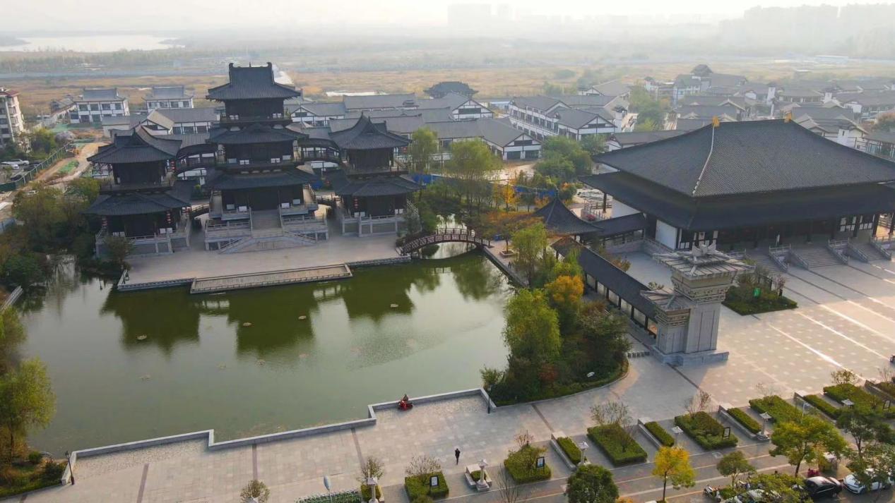 隋唐运河古镇。孟艳供图