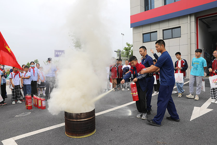 活動現場。肥西警方供圖