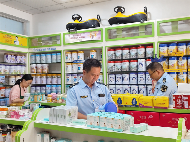 檢查現場。錢征供圖