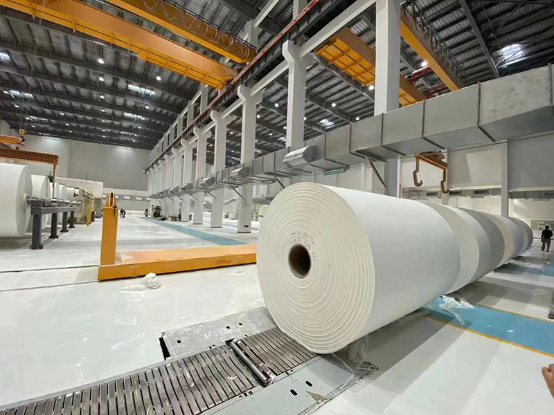 泰盛（宿州）生活用品有限公司生活用纸一期项目成功投产。安徽工行供图